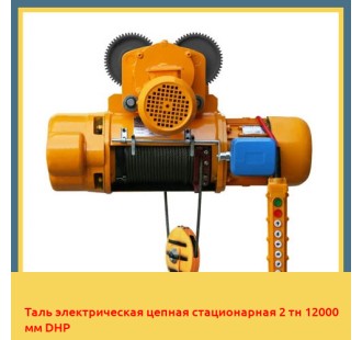 Таль электрическая цепная стационарная 2 тн 12000 мм DHP