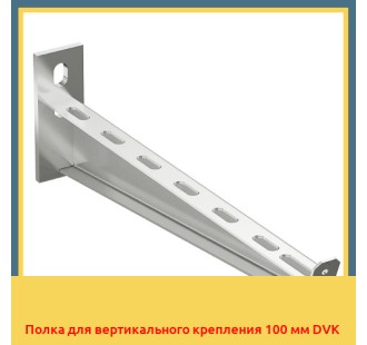 Полка для вертикального крепления 100 мм DVK