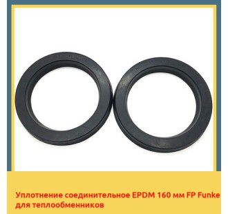 Уплотнение соединительное EPDM 160 мм FP Funke для теплообменников