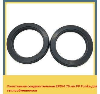 Уплотнение соединительное EPDM 70 мм FP Funke для теплообменников