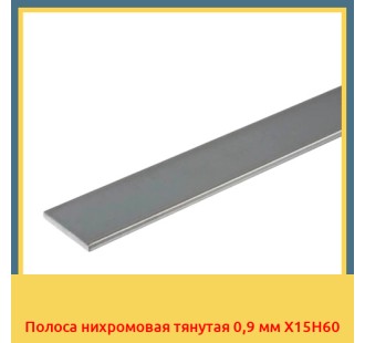Полоса нихромовая тянутая 0,9 мм Х15Н60 в Ташкенте