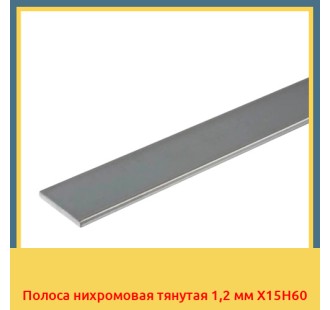 Полоса нихромовая тянутая 1,2 мм Х15Н60 в Ташкенте