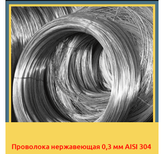 Проволока нержавеющая 0,3 мм AISI 304 в Ташкенте