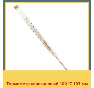 Термометр керосиновый 100 °С 103 мм в Ташкенте