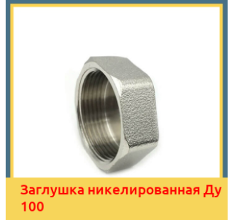 Заглушка никелированная Ду 100 в Ташкенте